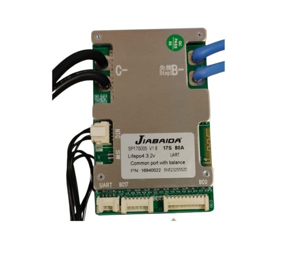Jiabaida (JBD) Smart 7s-17s LiFePo4 80A Bluetooth Universal BMS