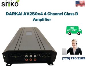 DARKAI AV250x4 4 Channel Class D Amplifier