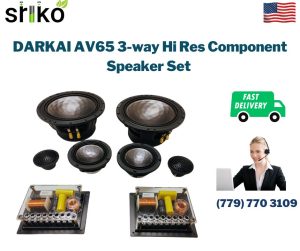 DARKAI AV65 3-way Hi Res Component Speaker Set