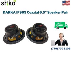 DARKAI FS65 Coaxial 6.5" Speaker Pair
